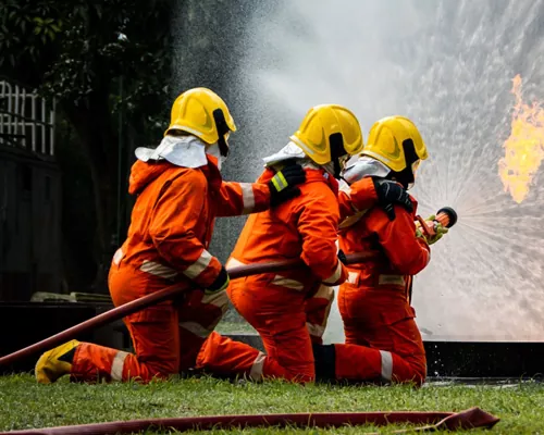 Firefighter work protective clothing