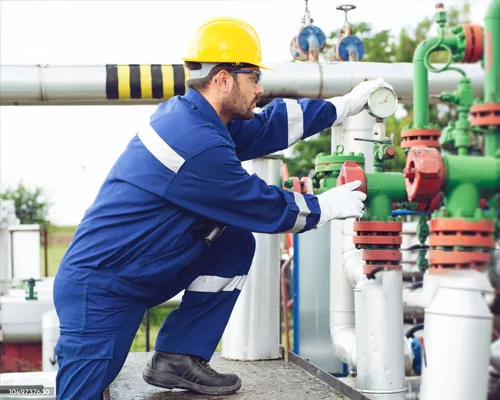 Protective clothing for gas work